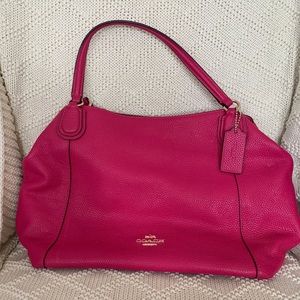 Pink coach bag